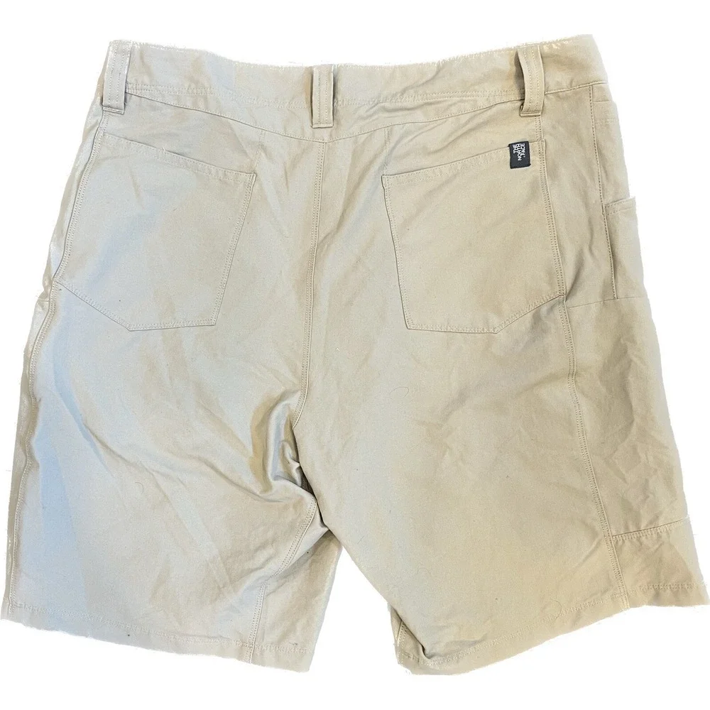 The North Face Mens Beige Hiking Outdoor Shorts‎ Size 34
